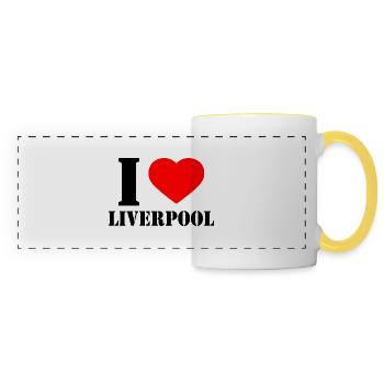 liverpool - Panoramatasse - Weiß/Gelb - Vorne