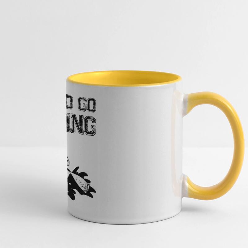 Manger Dormir Rafting Répéter La navigation de plaisance Mug panoramique contrasté et blanc