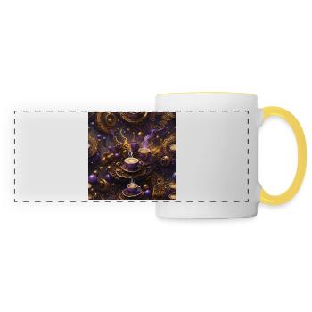 Infinite Coffee - Panoramic Mug - white/yellow - Front