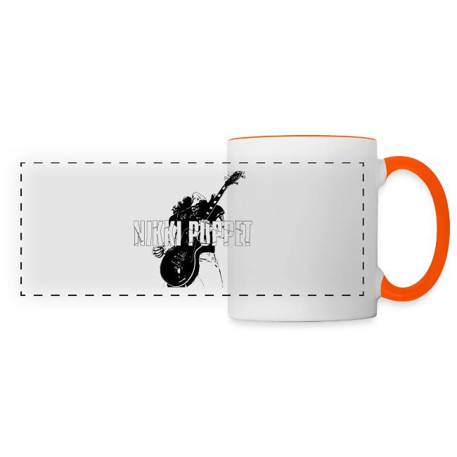 NP gitarrist Logo weiss