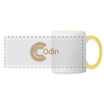 For Odin - Panoramic Mug - white/yellow - Front