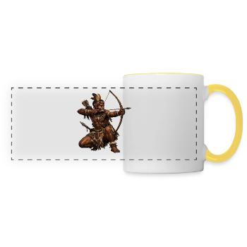 Bowhunters of the Wild - Panoramic Mug - white/yellow - Front