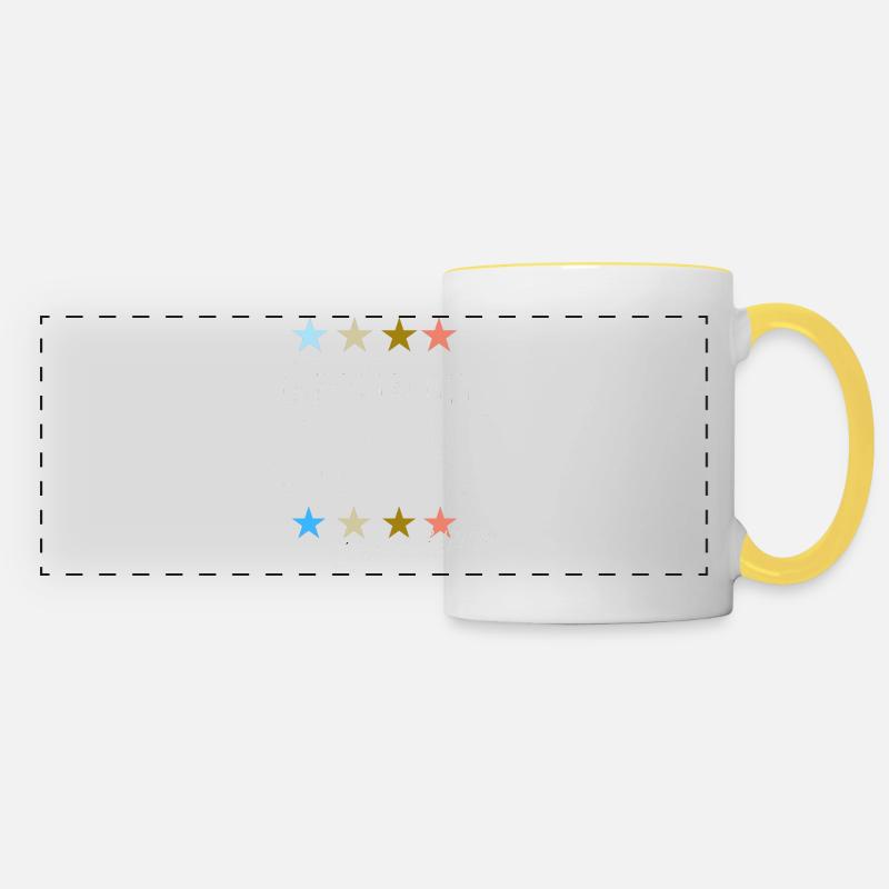 Made in 2006 Limited Edition Vintage Birthday - Panoramic Mug - white/yellow