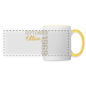 September 1969 - 55th Anniversary September 1969 - Panoramic Mug - white/yellow - Front