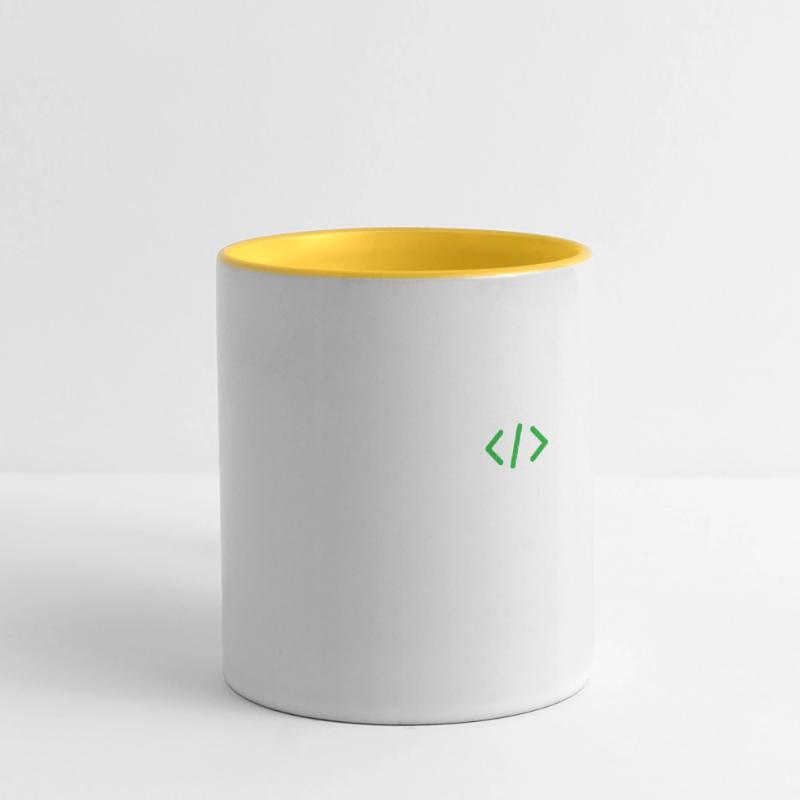 Les programmeurs codeur cadeau évolution java c ++ Mug panoramique contrasté et blanc