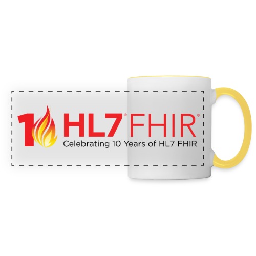 HL7 FHIR 10th Anniversary - Kubek panoramiczny