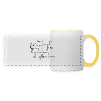 Programming - Panoramic Mug - white/yellow - Front