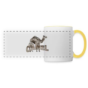 Camel - Panoramic Mug - white/yellow - Front