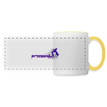 Freestyle - Panoramic Mug - white/yellow - Front