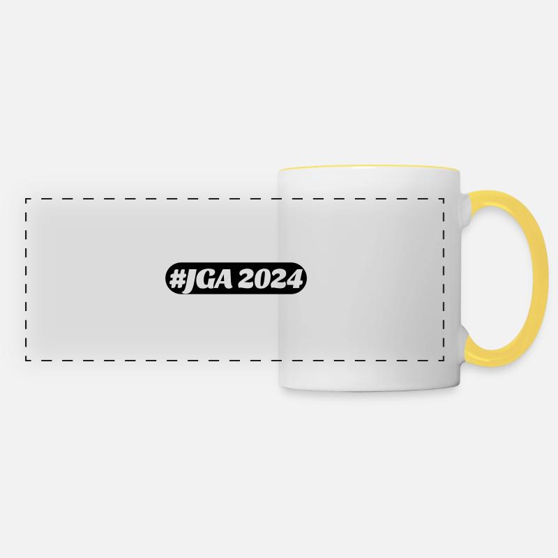Jga 2024 - Panoramic Mug - white/yellow