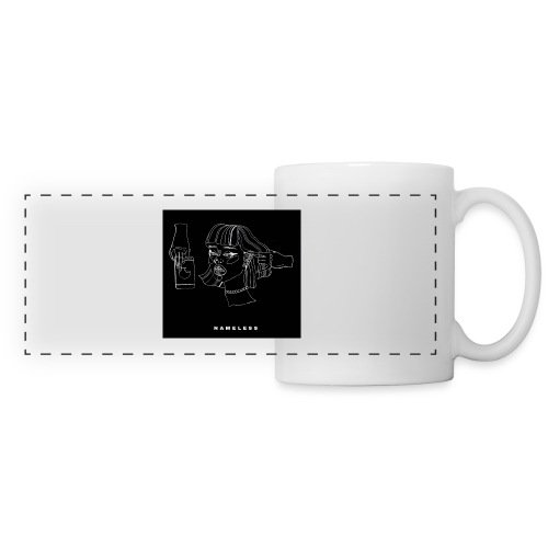 NAMELESS SELFIE BABE - Mug panoramique contrasté et blanc