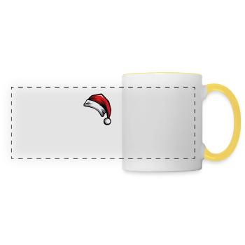 76 Number Christmas - Panoramic Mug - white/yellow - Front