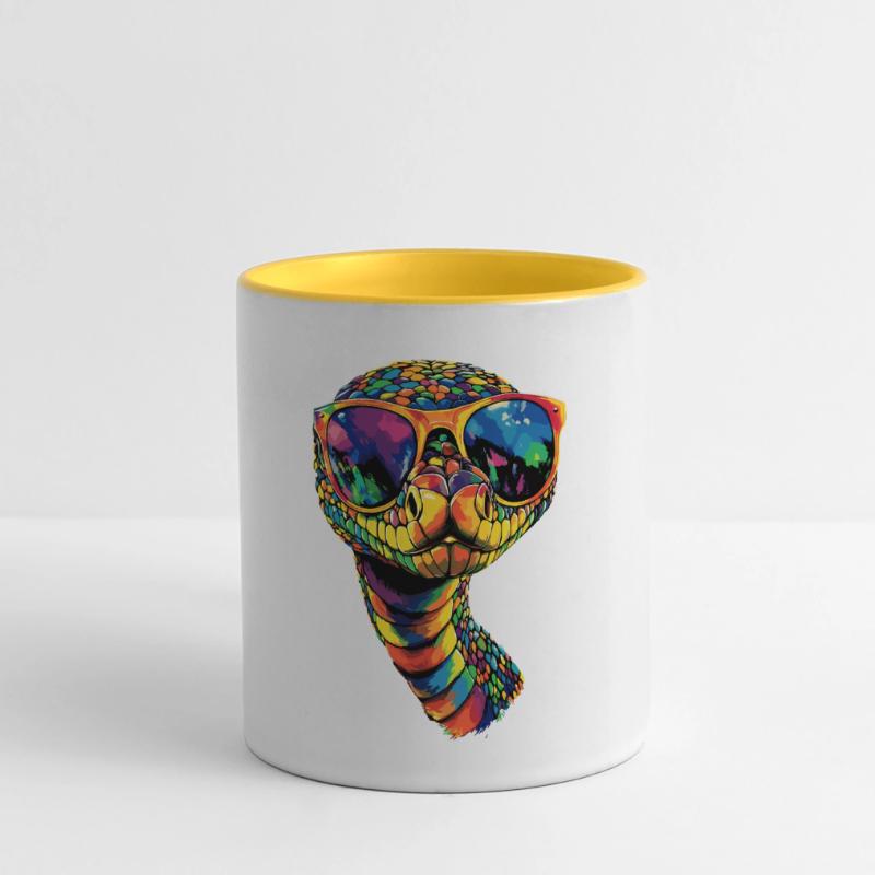 snake, python, cobra, rattlesnake, snakes Panoramic Mug