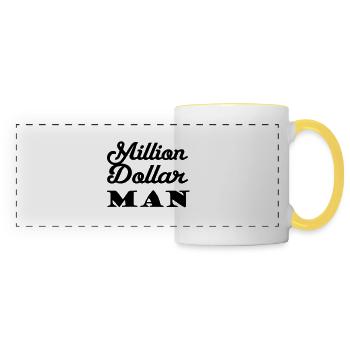 Million Dollar Man - Panoramatasse - Weiß/Gelb - Vorne