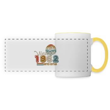 1962 - Panoramic Mug - white/yellow - Front