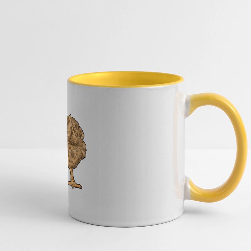 Chicken, Poultry, Poultry, Eggs, Egg, Easter, Easter Egg Panoramic Mug