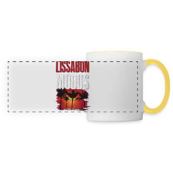 Lisbon Mode - Panoramic Mug - white/yellow - Front