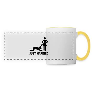 poison - Panoramic Mug - white/yellow - Front