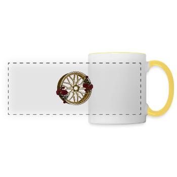 Rim - Panoramic Mug - white/yellow - Front