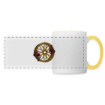 Rim - Panoramic Mug - white/yellow - Front
