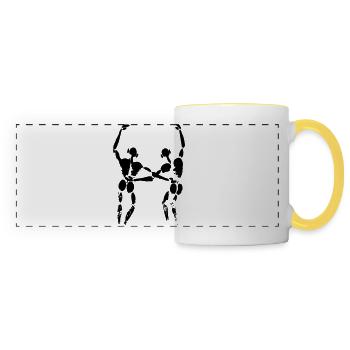 Friends - Panoramic Mug - white/yellow - Front