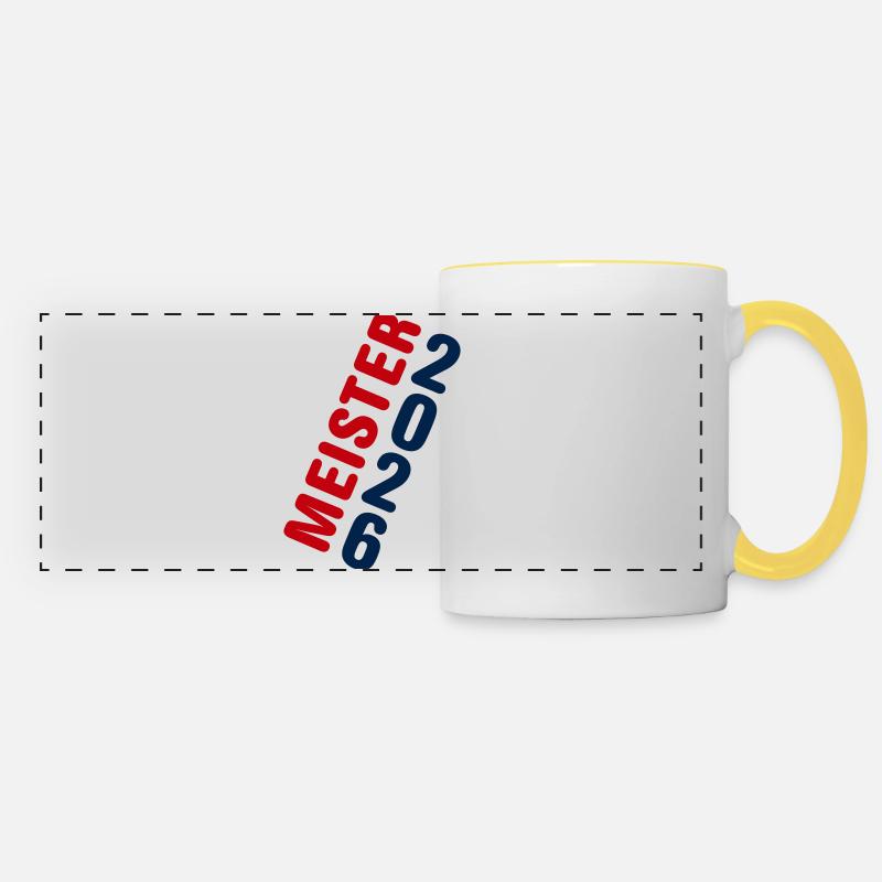 Champion 2026 Championship - Panoramic Mug - white/yellow