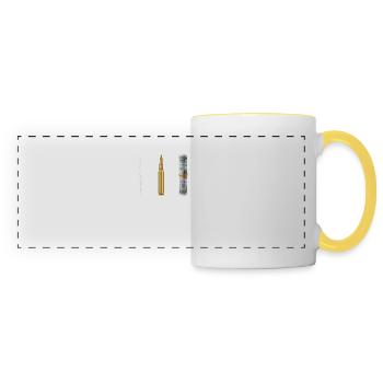 Pablo Escobar Cocaine - Panoramic Mug - white/yellow - Front