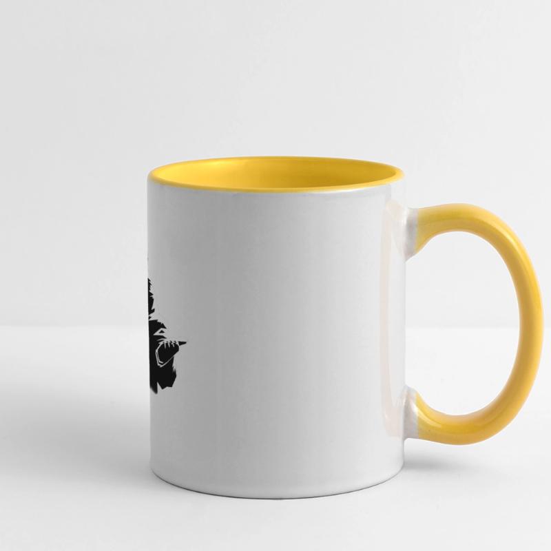 Explainer Bear can't explain it either Panoramic Mug