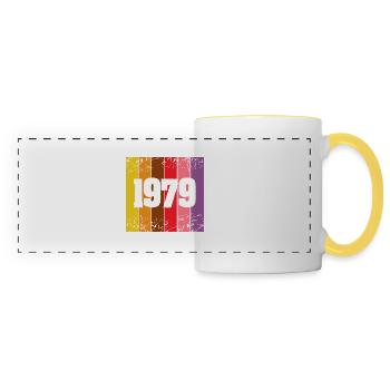 1979 - Panoramic Mug - white/yellow - Front