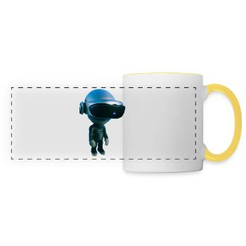 VR Alien - Panoramatasse - Weiß/Gelb - Vorne