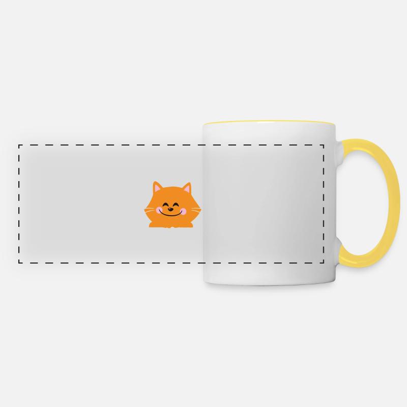 It took 28 years to look this pawsome - Panoramic Mug - white/yellow