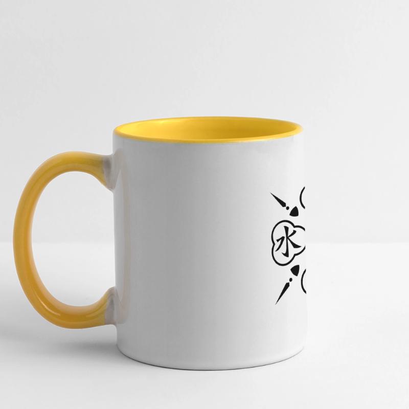 Vier Elemente / 4 elements (1c) Panoramic Mug