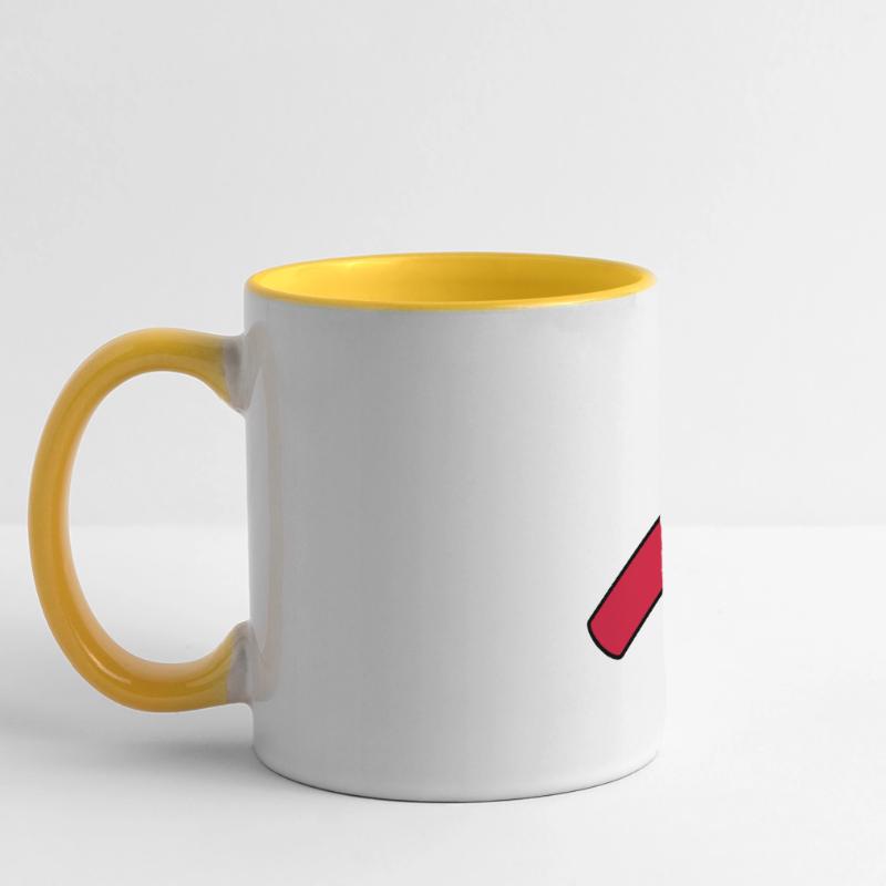 rod tnt dynamite explode explosion blast Panoramic Mug