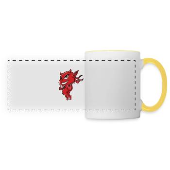 Devil 2 - Panoramic Mug - white/yellow - Front