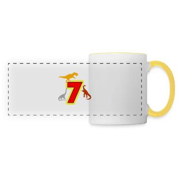 Birthday - Panoramic Mug - white/yellow - Front