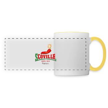 Scoville Chili Dynamit - Panoramatasse - Weiß/Gelb - Vorne