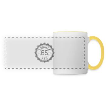 Van - Panoramic Mug - white/yellow - Front