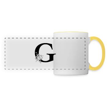 Point G - Panoramic Mug - white/yellow - Front