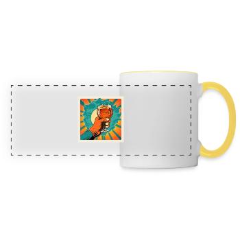 Cheers - Panoramic Mug - white/yellow - Front