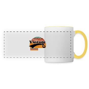 Vintage 2009 - Panoramic Mug - white/yellow - Front