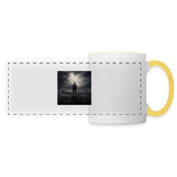 Soldier - Panoramic Mug - white/yellow - Front