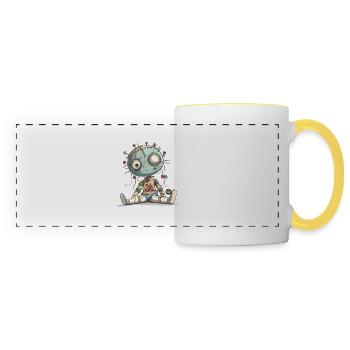 Take me home! - Panoramic Mug - white/yellow - Front