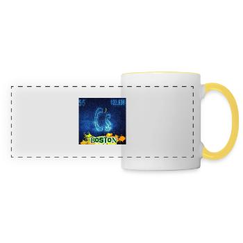 C's CHEMISTRY - Panoramic Mug - white/yellow - Front