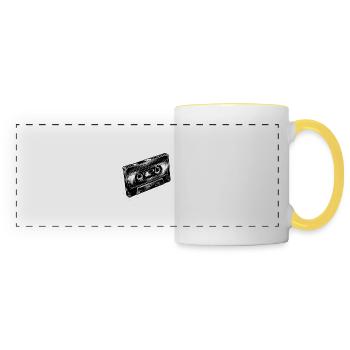 Tape - Panoramic Mug - white/yellow - Front