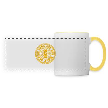 1978 - Panoramic Mug - white/yellow - Front