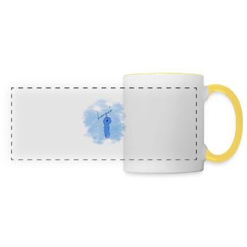 Celestial Finger - Panoramic Mug - white/yellow - Front