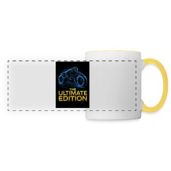 Neon Moto Racer Die Ultimate Edition - Panoramatasse - Weiß/Gelb - Vorne