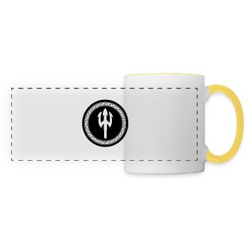 trident 001 - Panoramic Mug - white/yellow - Front