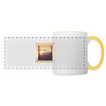 Retro Memories - Panoramic Mug - white/yellow - Front