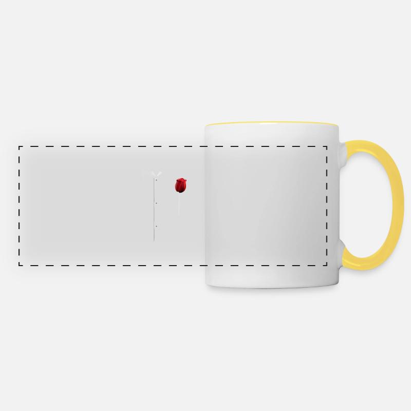 Godfather - Best Godfather ever - Panoramic Mug - white/yellow